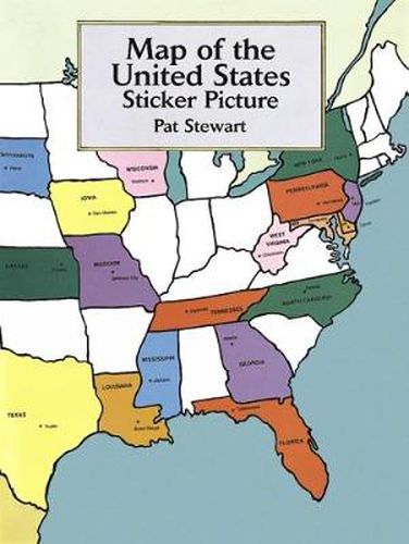 Cover image for Map of the United States Sticker Picture