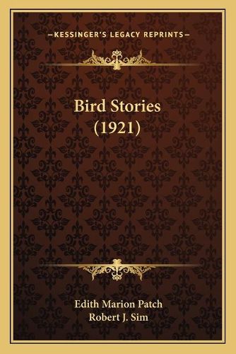 Cover image for Bird Stories (1921)