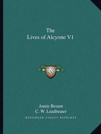 Cover image for The Lives of Alcyone V1