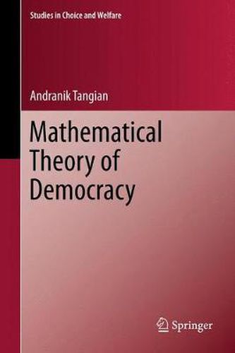 Cover image for Mathematical Theory of Democracy