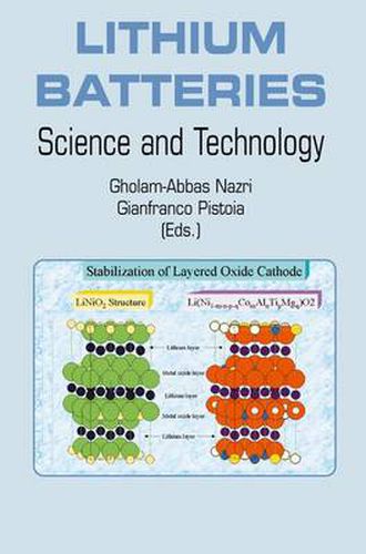 Cover image for Lithium Batteries: Science and Technology