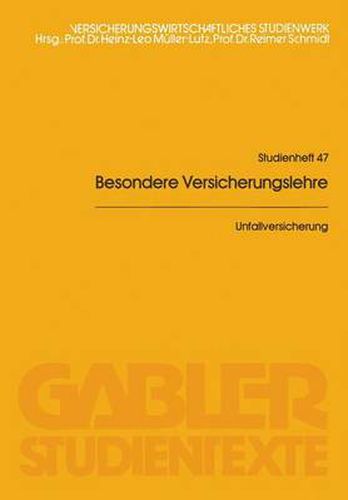 Cover image for Unfallversicherung