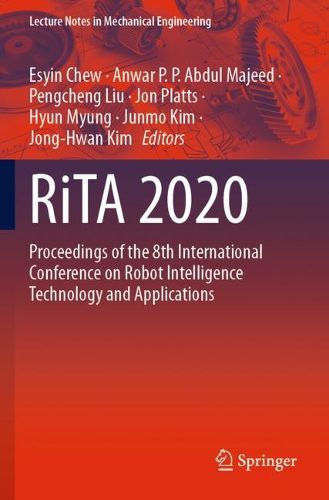 Cover image for RiTA 2020: Proceedings of the 8th International Conference on Robot Intelligence Technology and Applications