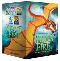 Cover image for Wings of Fire The Jade Mountain Prophecy (Box Set)