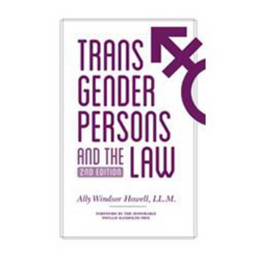 Cover image for Transgender Persons and the Law