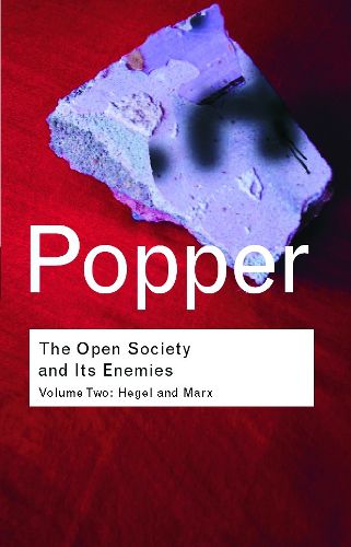 Cover image for The Open Society and its Enemies: Hegel and Marx