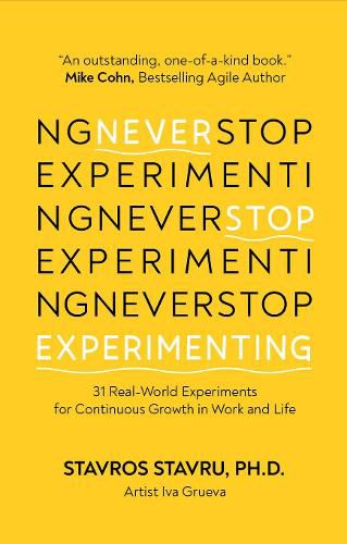 Cover image for Never Stop Experimenting