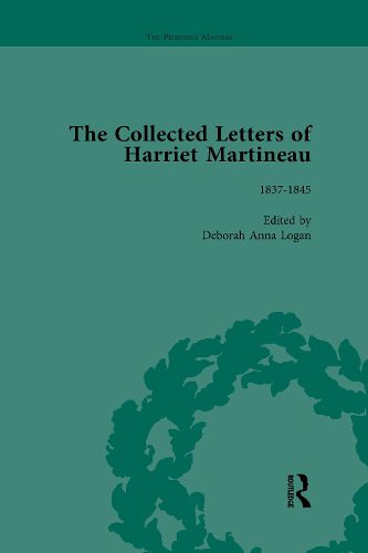 Cover image for The Collected Letters of Harriet Martineau: Volume 2 Letters 1837-1845