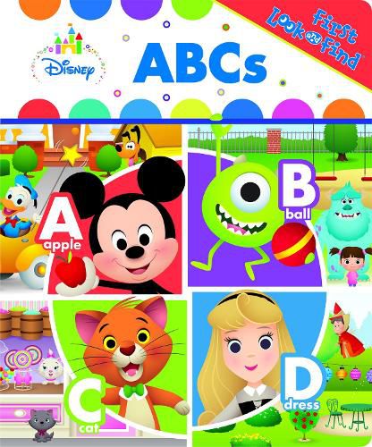 Cover image for Disney Baby Abcs First Look & Find