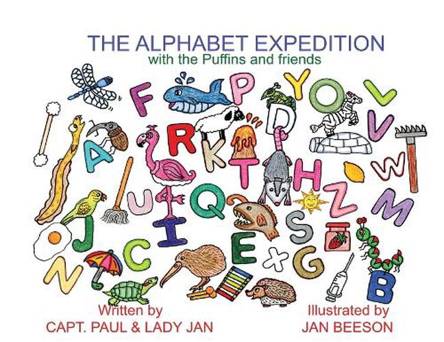 Cover image for ALPHABET EXPEDITION with the Puffins and Friends