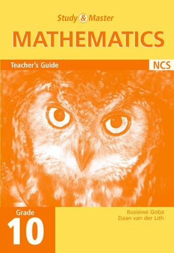 Study and Master Mathematics Grade 10 Teacher's Book