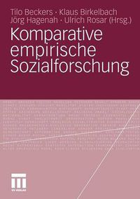 Cover image for Komparative empirische Sozialforschung