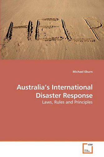 Cover image for Australia's International Disaster Response