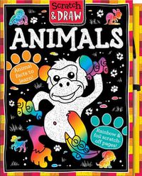 Cover image for Scratch and Draw Animals