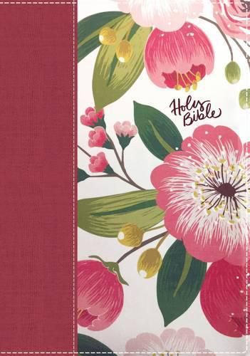 Cover image for The NKJV, Woman's Study Bible, Cloth over Board, Pink Floral, Red Letter, Full-Color Edition: Receiving God's Truth for Balance, Hope, and Transformation