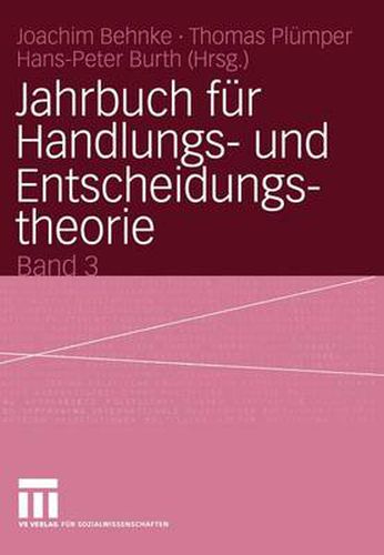 Jahrbuch fur Handlungs- und Entscheidungstheorie: Band 3