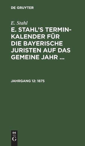 Cover image for 1875