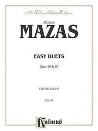 Cover image for Easy Duets, Opus 46 and 60