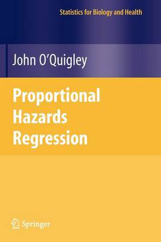 Cover image for Proportional Hazards Regression
