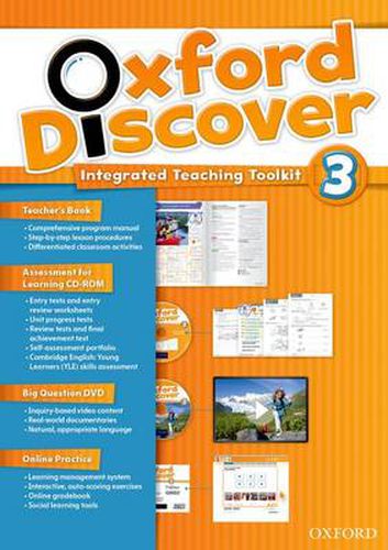 Cover image for Oxford Discover: 3: Integrated Teaching Toolkit