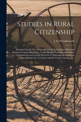 Cover image for Studies in Rural Citizenship [microform]