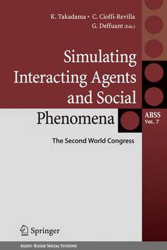 Cover image for Simulating Interacting Agents and Social Phenomena: The Second World Congress