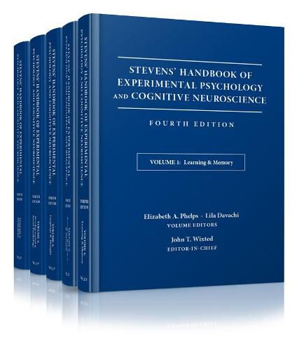 Cover image for Stevens' Handbook of Experimental Psychology and Cognitive Neuroscience, Fourth Edition, Five Volume SET