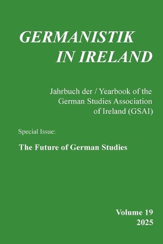 Cover image for The Future of German Studies