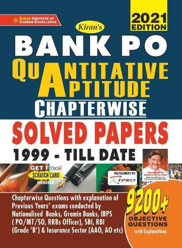 Cover image for Bank PO-Chapterwise-Mathematics-Eng-2021