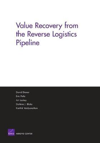 Cover image for Value Recovery from the Reverse Logistics Pipeline
