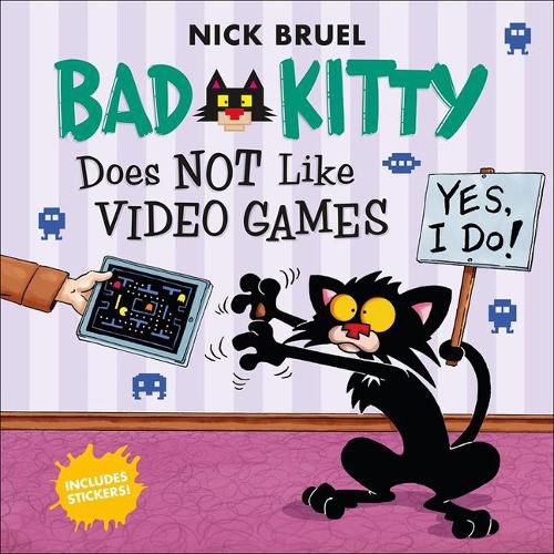 Bad Kitty Does Not Like Video Games