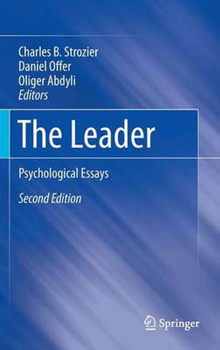 Cover image for The Leader: Psychological Essays