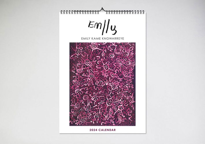 Cover image for Emily Kane Kngwarreye 2024 Wall Calendar 