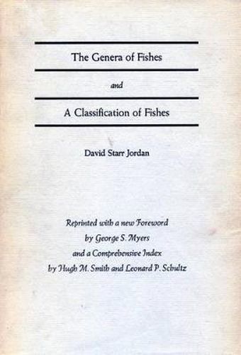 Cover image for The Genera of Fishes and A Classification of Fishes