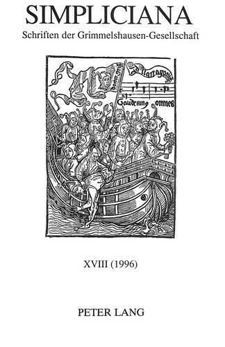 Cover image for Simpliciana: Schriften Der Grimmelshausen-Gesellschaft XVIII (1996)