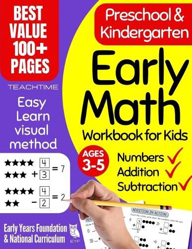 Cover image for Early Math Workbook for Kids