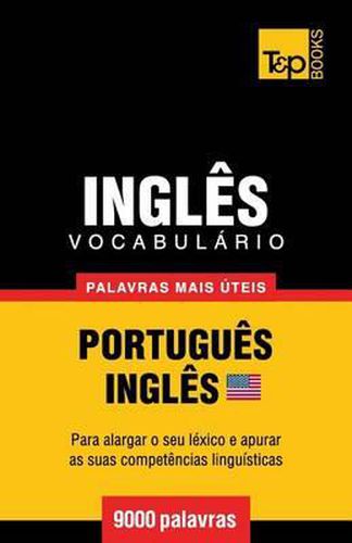 Cover image for Vocabulario Portugues-Ingles americano - 9000 palavras mais uteis