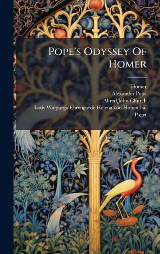 Cover image for Pope's Odyssey Of Homer