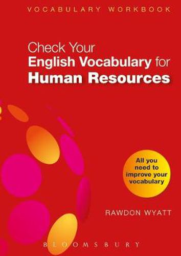 Cover image for Check Your English Vocabulary for Human Resources: All you need to pass your exams