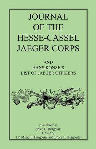 Cover image for Journal of the Hesse-Cassel Jaeger Corps