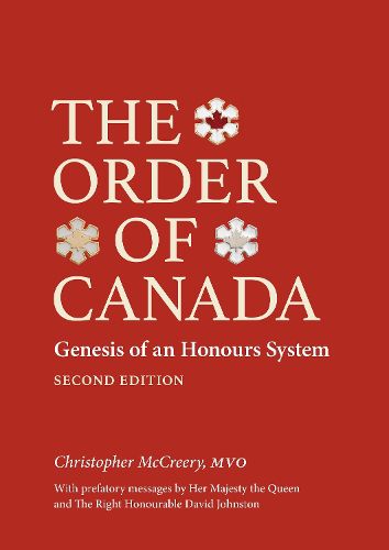 Cover image for The Order of Canada: Genesis of an Honours System