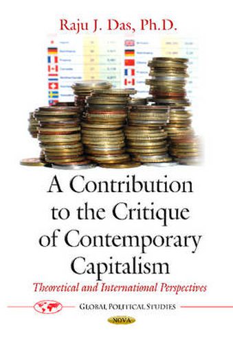 Cover image for Contribution to the Critique of Contemporary Capitalism: Theoretical & International Perspectives