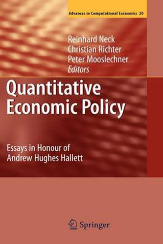 Quantitative Economic Policy: Essays in Honour of Andrew Hughes Hallett