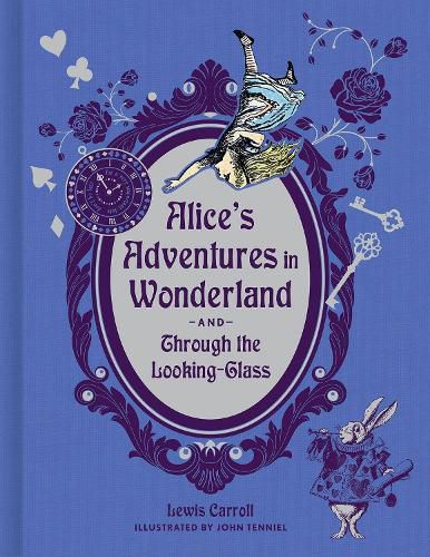 Cover image for Alice's Adventures in Wonderland and Through the Looking Glass