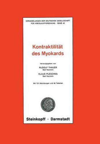 Cover image for Thema: Kontraktilitat Des Myokards