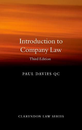 Cover image for Introduction to Company Law