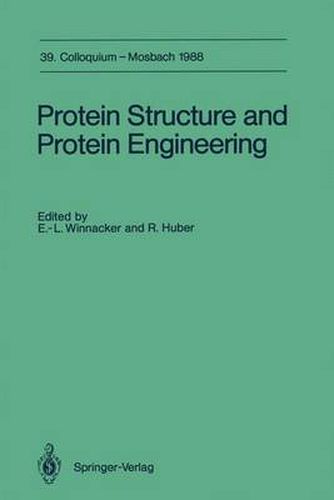 Cover image for Protein Structure and Protein Engineering