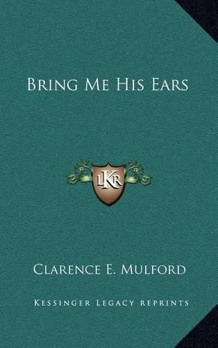 Cover image for Bring Me His Ears