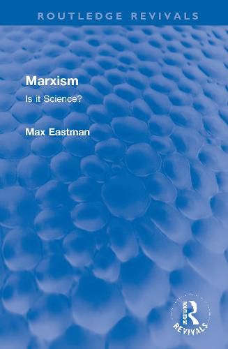 Cover image for Marxism: Is it Science?
