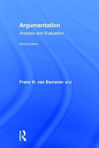 Cover image for Argumentation: Analysis and Evaluation